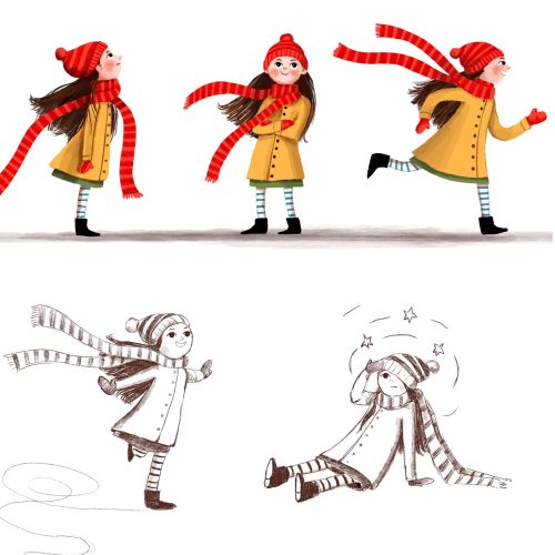Tatsiana Burgaud Character Design Illustrator from France