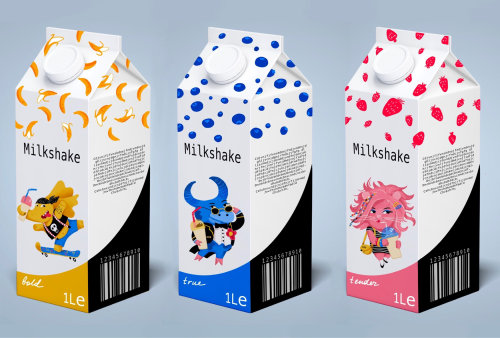 Milkshake package