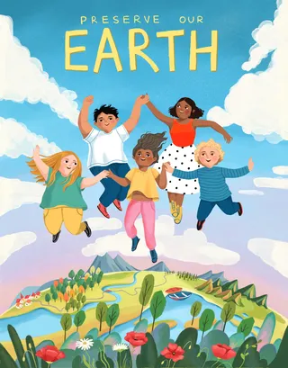 Book jacket of "Preserve Our Earth"