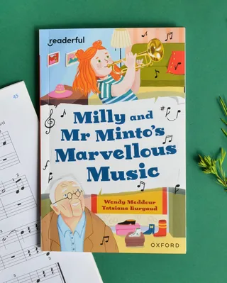 "Milly and Mr.Minto's Marvellous Music" book cover