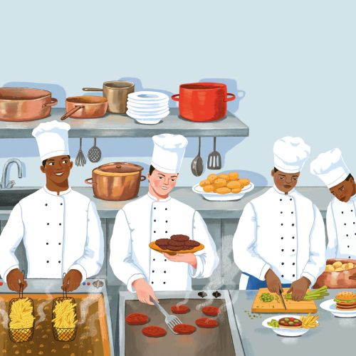 Tatsiana Burgaud Food & Drink Illustrator from France