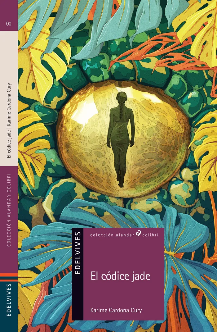 Illustrated cover of the book El Códice Jade