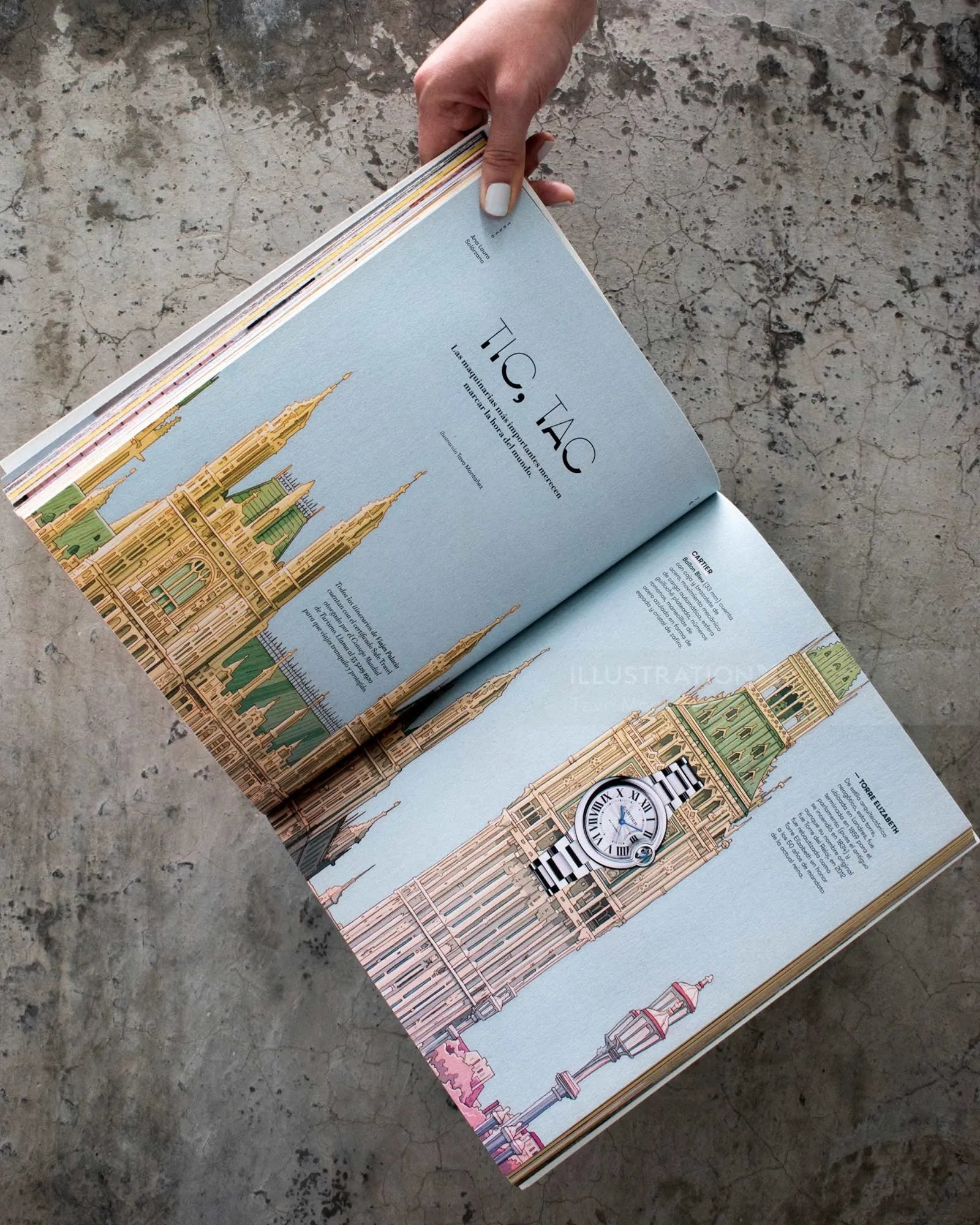 Feature article on designer watches by Ana Laura Solórzano