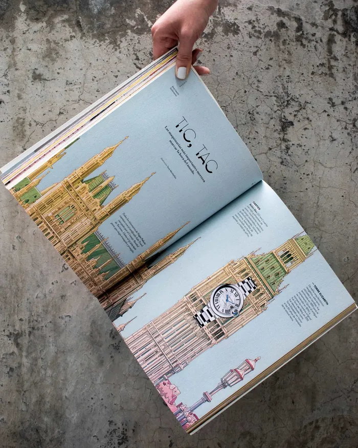 Feature article on designer watches by Ana Laura Solórzano