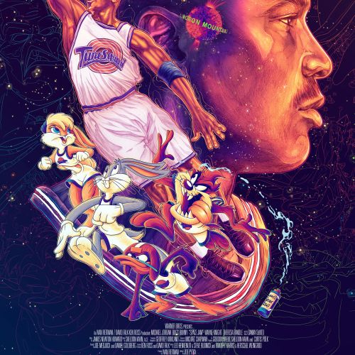 Space Jam movie poster 25th anniversary edition