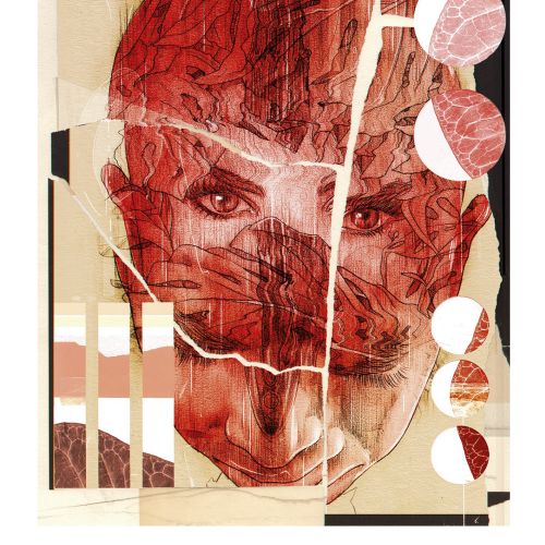 Cover illustration for Nosotros novel by Tavo Montanez