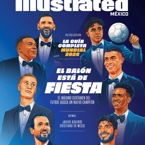 Portrait illustrations for Sports Illustrated Mexico World Cup 2026 cover by Tavo Montanez