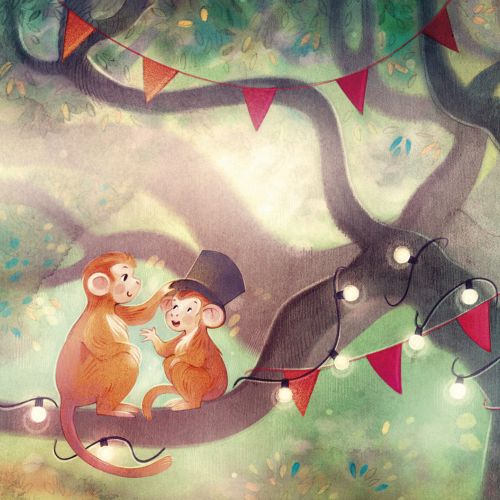 child, climb, tree, mom, tree, monkey