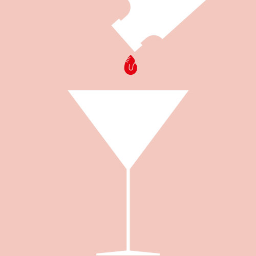 Illustration vectorielle de cocktail