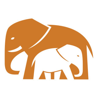 Ilustración de vector de elefante 