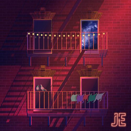 JE BEYOND EP album cover design