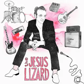 Graphic Jthe jesus lizard band
