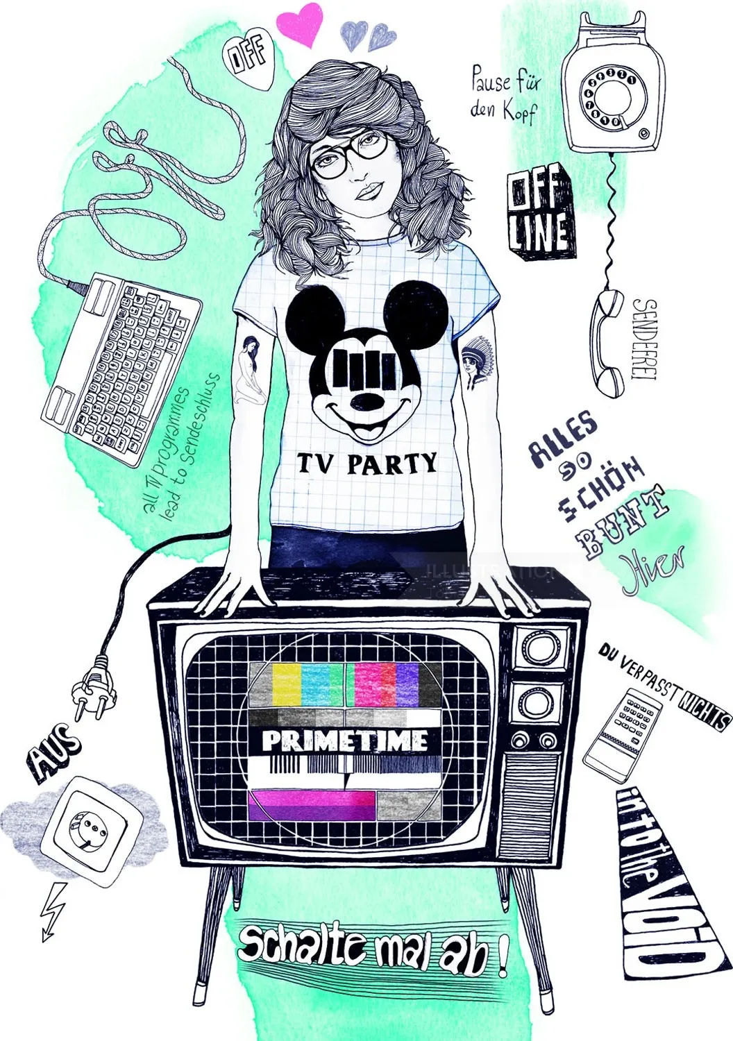 People woman DJ
