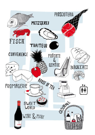 infografía de comida
