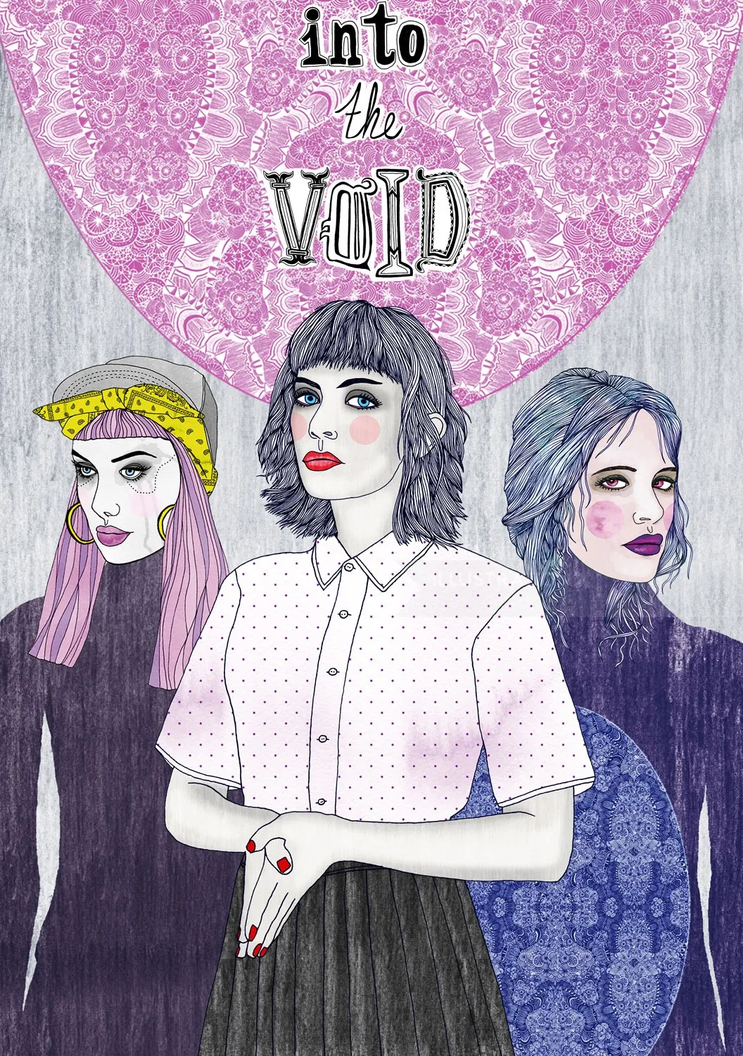 Fashion illustration for girls 
