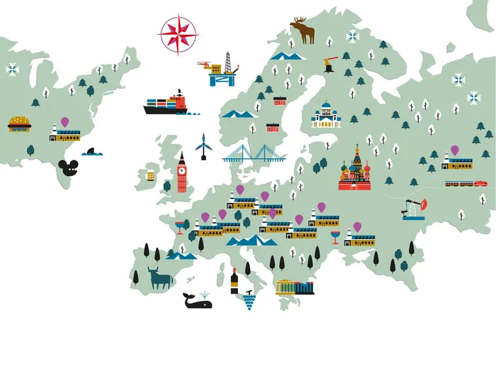 World map vector illustration 