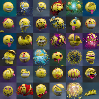 Design de personagens de emojis