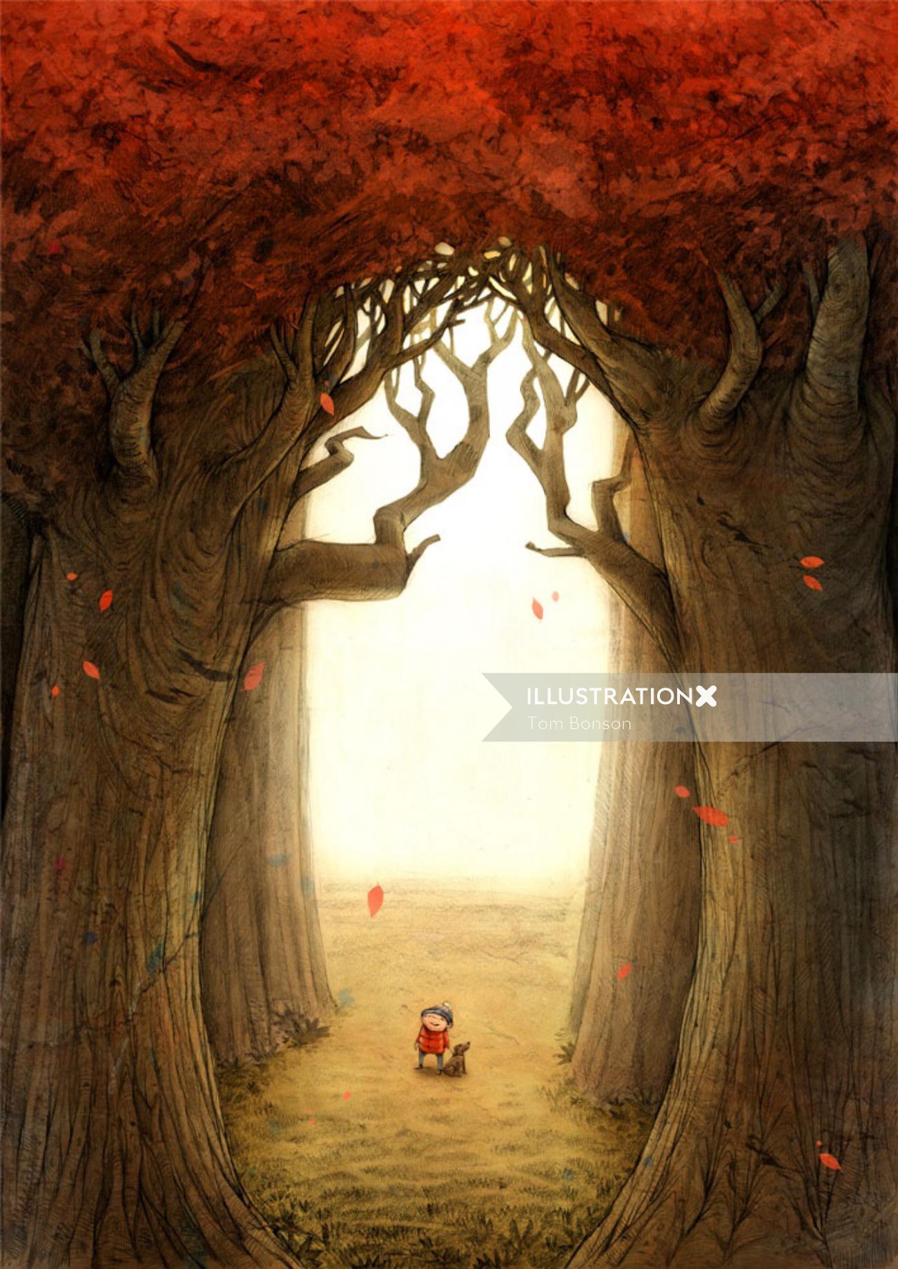 Lost In The Woods Picture Book