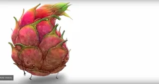 Children book Graphic animation of Rotten Fruit Friends