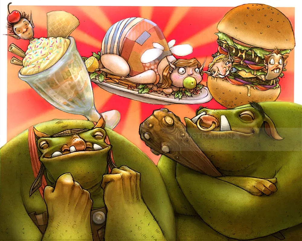 Character Illustration For Musical App Fairy Stew