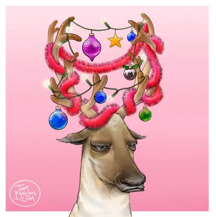 Sad Reindeer Conceptual wildlife animation