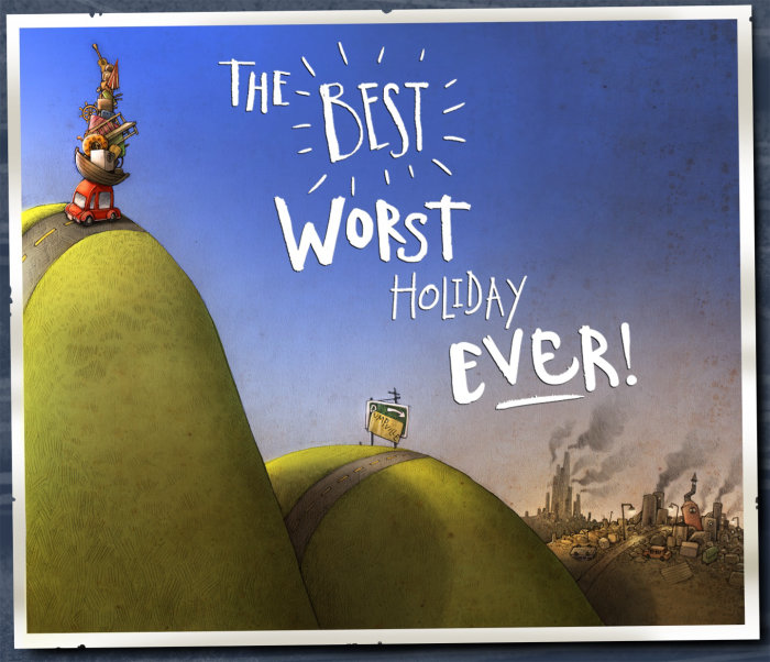 Cartoon & Humor the best worst holiday ever
