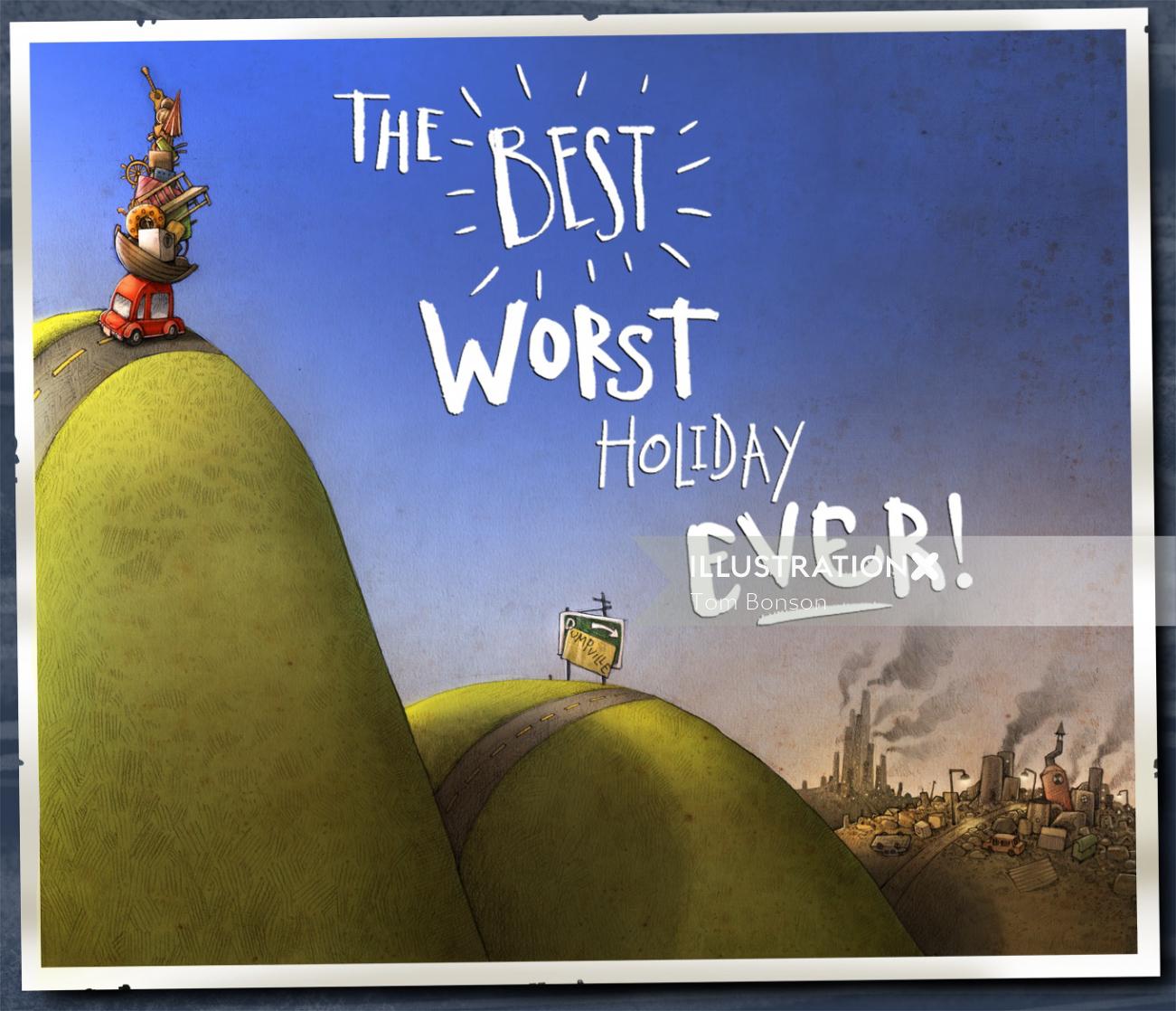 Cartoon & Humor the best worst holiday ever
