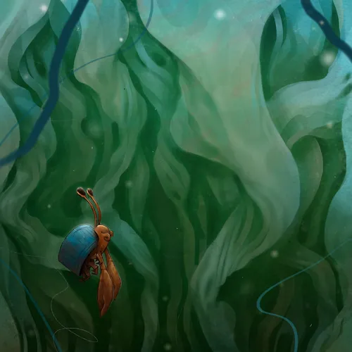 Character design underwater creatures