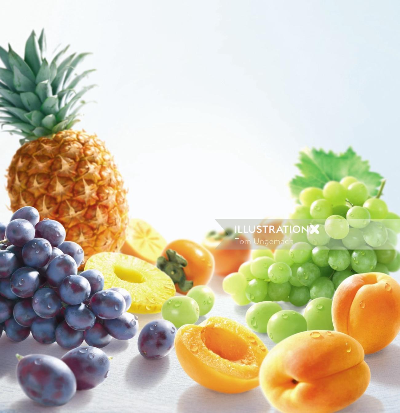 Food & Drink fruit arrangement
