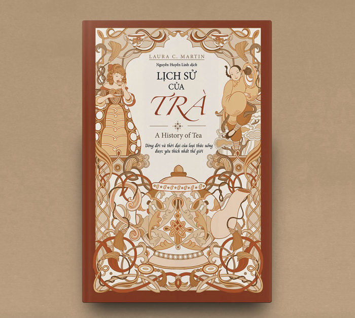 Capa do livro Tra - A History of Tea para Huy Hoang