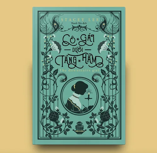 THE DOWNSTAIRS GIRL typo book cover