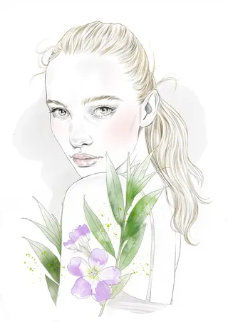 Fashion figure illustration