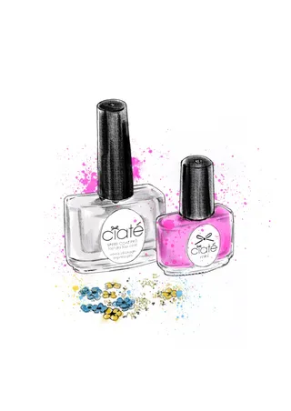 nail polish illustration | Ciate 