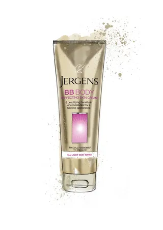 Jergens bb body perfecting skin cream product illustration