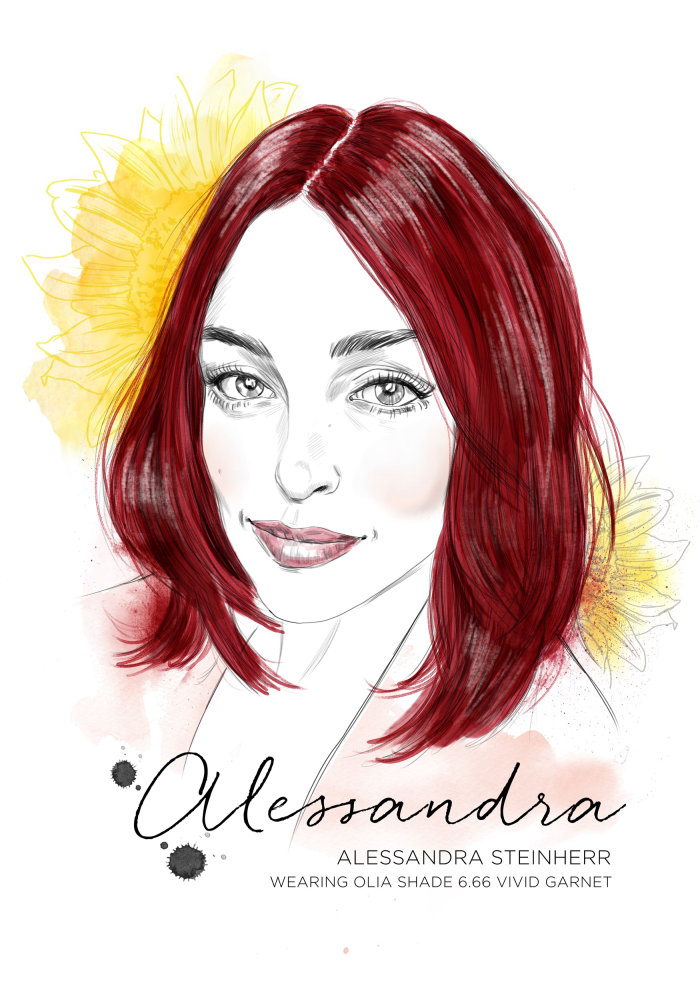 Portrait of Allesandra by Tracy