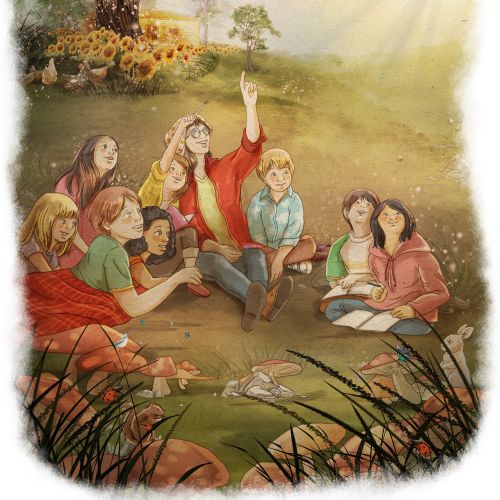 Turine Tran International children's illustrator. Singapore