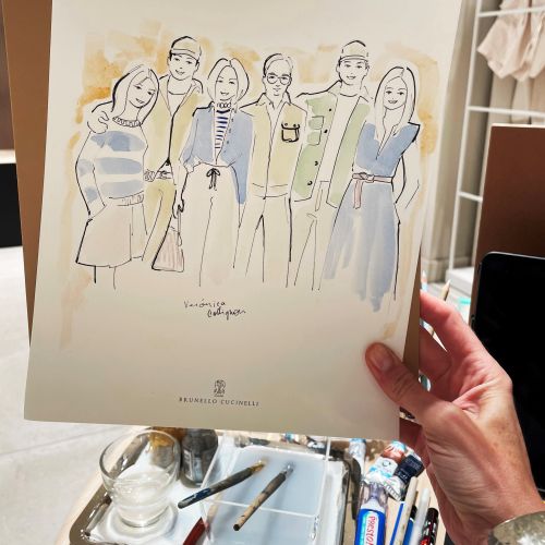 Veronica Collignon Live Event Drawing Dibujo de evento en vivo Illustrator from United States