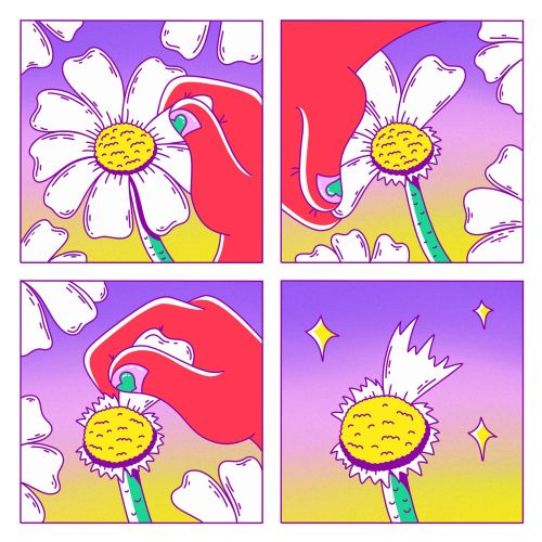 comic, bad luck with chamomile