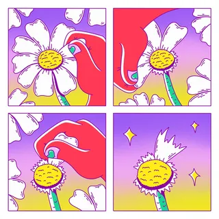 comic, bad luck with chamomile