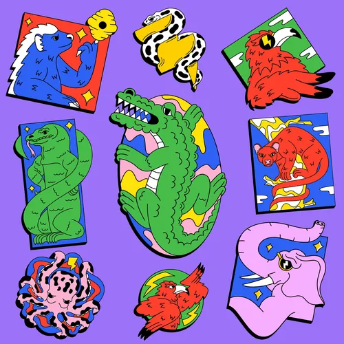 Character illustration of Alligator for Checkmate Academy