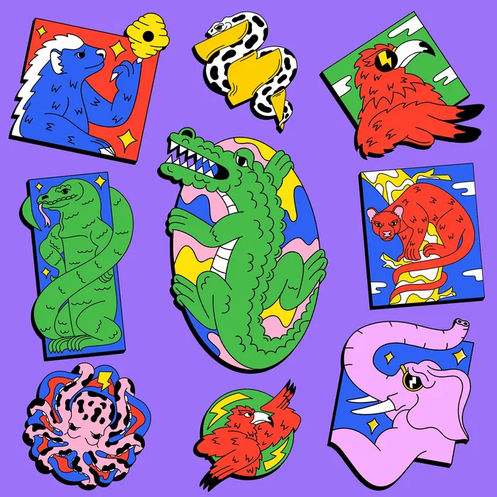 Character illustration of Alligator for Checkmate Academy