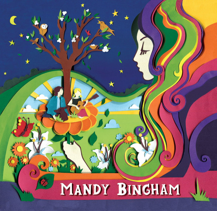 Mandy Bingham's CD cover illustration