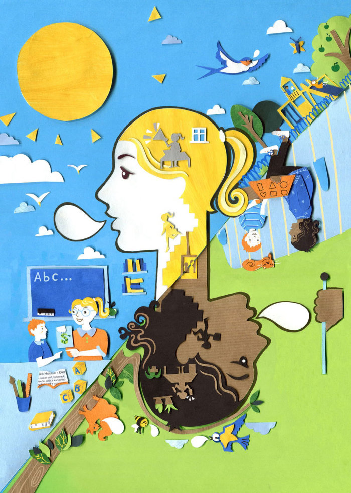 Illustration de la couverture du Bulletin Magazine