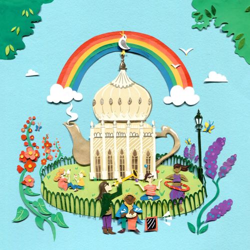 Redesigning Brighton's Pavilion into a fancy teapot