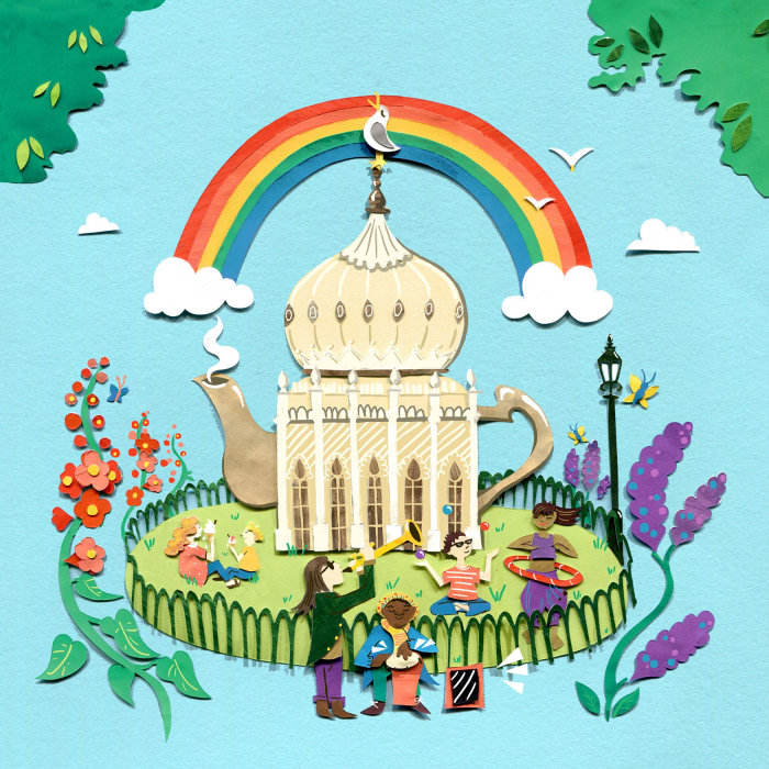 Transformer le Brighton&#39;s Pavilion en une théière raffinée
