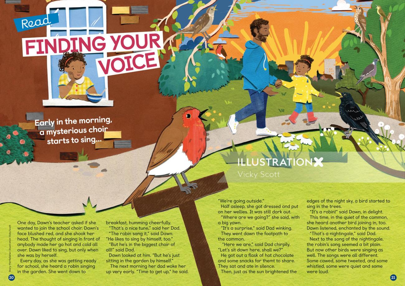 Graphic Finding your voice
