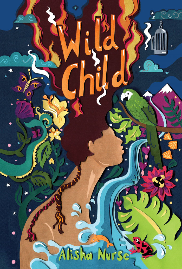 "Wild Child" book cover design