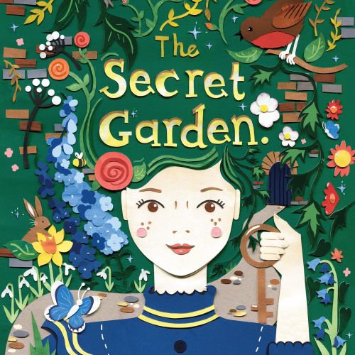 secret garden, victorian, classic novel, robin, squirrel, key, magic, garden,