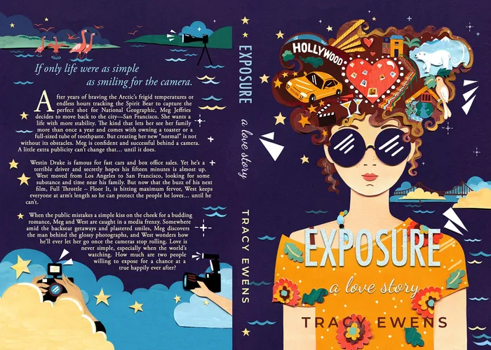 Tracy Ewens' latest Chick Lit book cover design