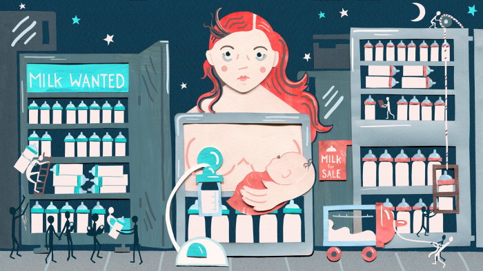 Editorial sobre leite materno para a Wellcome Collection